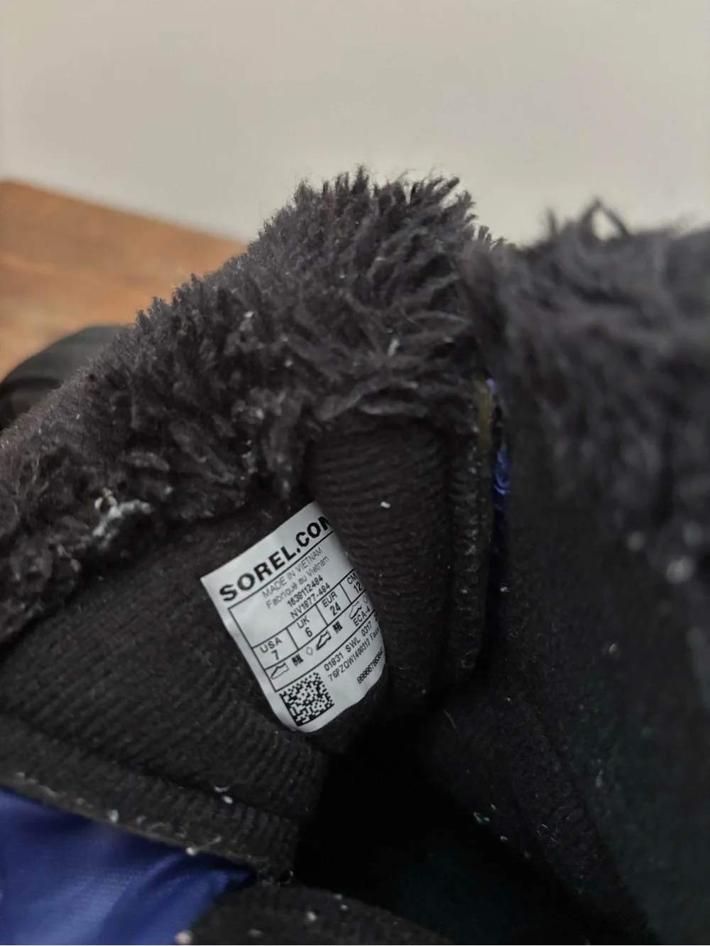 Sorel Snow Commander Kids' Purple Winter Snow Boots Size 7